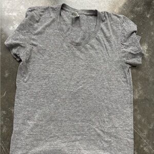 LA Apparel Charcoal Women’s Short Sleeve Tee